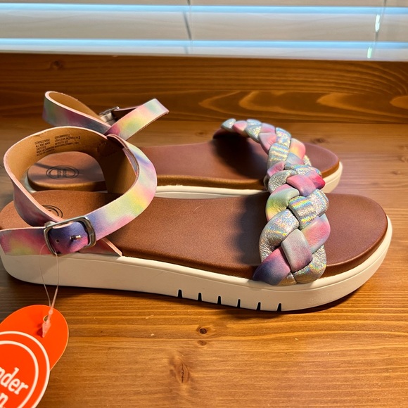 Wonder Nation Big Girls Comfort Sandal Size 6 NWT - Picture 3 of 7